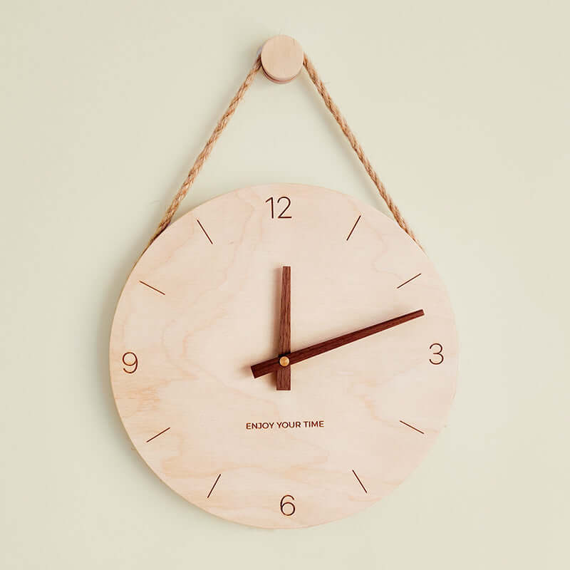 Wooden Nordic hot-selling creative clocks