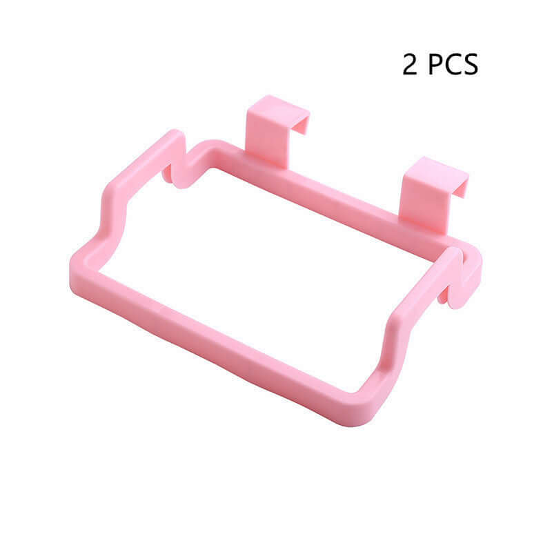 Eco-Friendly Kitchen Door Back Hanging Style Cabinet Stand Trash Garbage Bags Support Holder