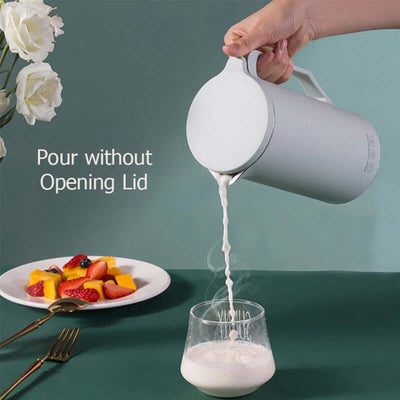 home broken wall machine blender juice confused