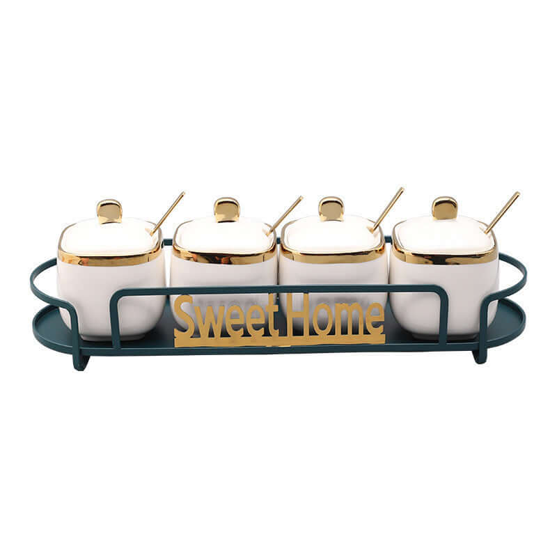 Kitchen Household Spice Box Storage Rack