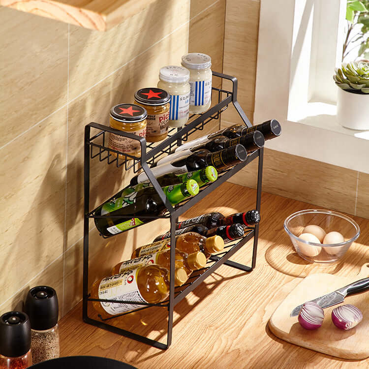 Kitchen Spice European Style Multi-layer Spice Rack