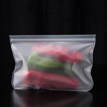 Reusable Silicone Ziplock Freezer Bags - Leakproof, BPA-Free Food Storage for Meat, Fruits, and Veggies (Dishwasher Safe)