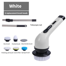 9-in-1 Electric Cleaning Brush and Spin Scrubber – Versatile Cleaning Tools for Kitchen and Bathroom