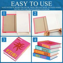 Luxury Decorative Faux Books – Stylish Matisse-Inspired Storage Box for Coffee Table, Bookshelf & Bedroom Decor