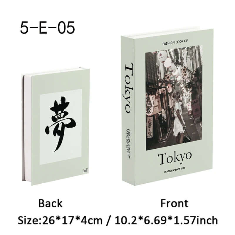 Luxury Decorative Faux Books – Stylish Matisse-Inspired Storage Box for Coffee Table, Bookshelf & Bedroom Decor