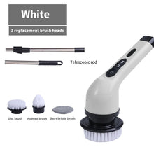 9-in-1 Electric Cleaning Brush and Spin Scrubber – Versatile Cleaning Tools for Kitchen and Bathroom