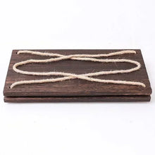 Nordic Wooden Rope Swing Wall Hanging Plant Pot Tray – Floating Wall Shelves for Simple Home Decoration