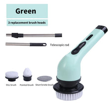 9-in-1 Electric Cleaning Brush and Spin Scrubber – Versatile Cleaning Tools for Kitchen and Bathroom