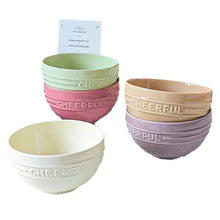 Creative 4.5-Inch Ceramic Rice and Soup Bowls – Set of 1/2/4, Perfect for Desserts, Pudding, and Baking