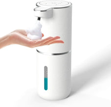 Automatic Touchless Foaming Soap Dispenser – 380ml USB Rechargeable with 4-Level Adjustable Foam Settings