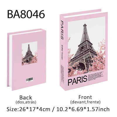 Luxury Decorative Faux Books – Stylish Matisse-Inspired Storage Box for Coffee Table, Bookshelf & Bedroom Decor