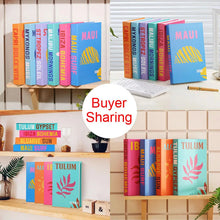 Luxury Decorative Faux Books – Stylish Matisse-Inspired Storage Box for Coffee Table, Bookshelf & Bedroom Decor