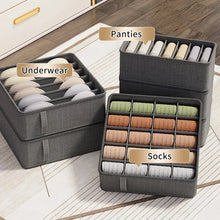 Underwear and Sock Drawer Organizer – Versatile Clothing Storage Box for Bras, Ties, Pants, and Socks