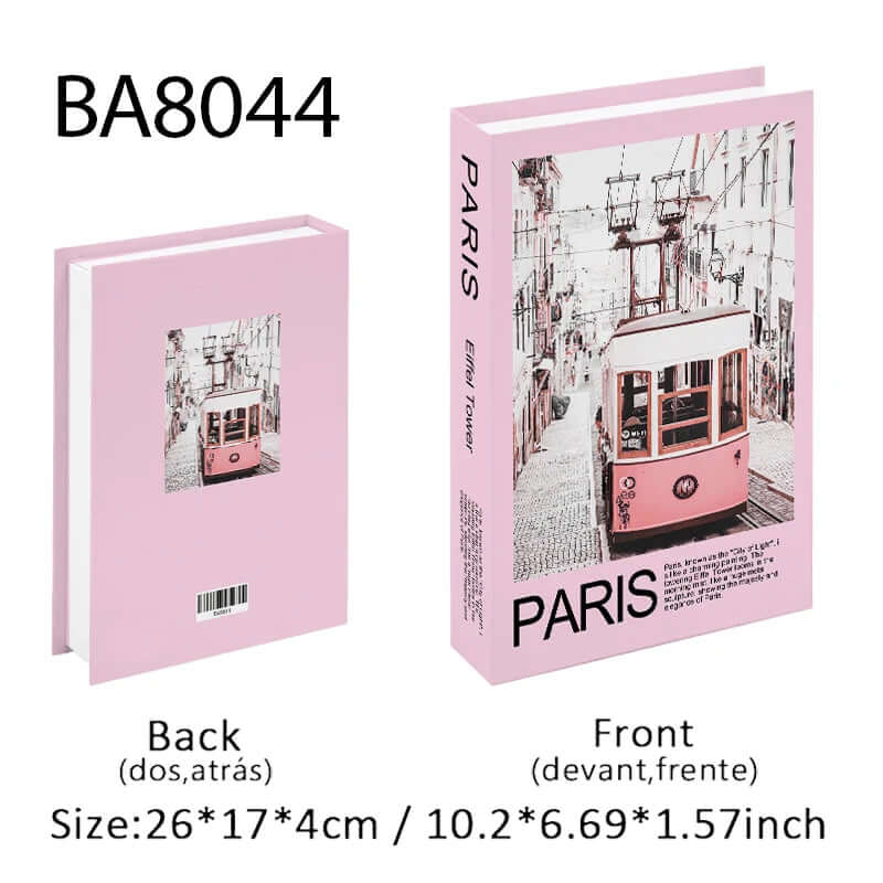 Luxury Decorative Faux Books – Stylish Matisse-Inspired Storage Box for Coffee Table, Bookshelf & Bedroom Decor