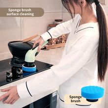 9-in-1 Electric Cleaning Brush and Spin Scrubber – Versatile Cleaning Tools for Kitchen and Bathroom